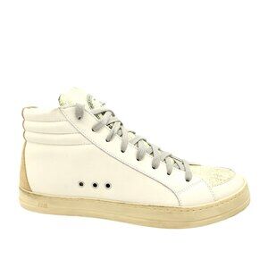 NEW P448 Skate High Top Sneaker Womens 9 White Y2K Grunge Streetwear